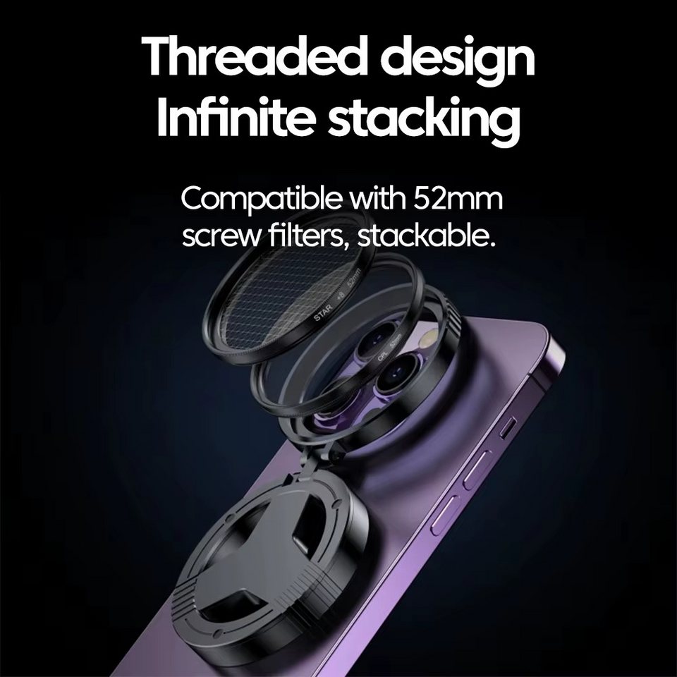 PixelPro - Magnetic Clip-On Camera Lenses for Every Phone