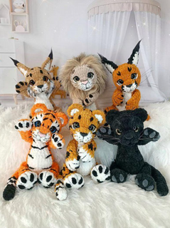 FeralFriends – Jungle Cats Crochet Pattern Bundle