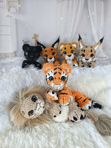 FeralFriends – Jungle Cats Crochet Pattern Bundle