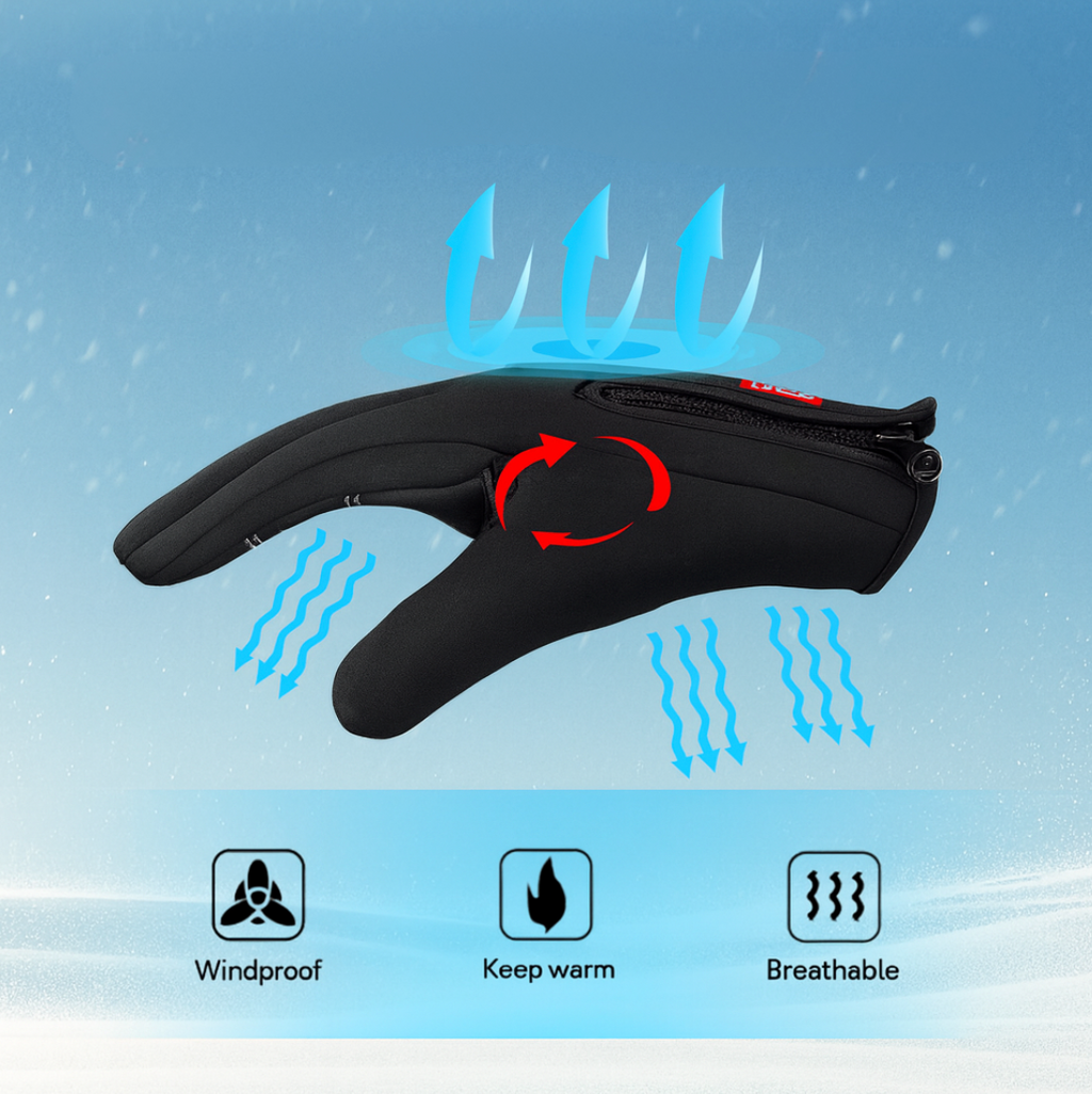 SnowSense - Thermal Touch Gloves – Stay Cozy, Stay Connected