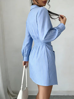 WrapStripe – Flattering Everyday Wrap Dress