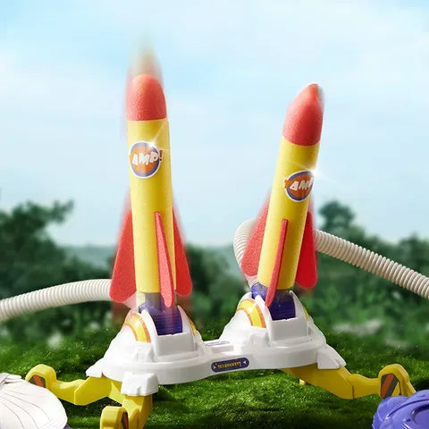SkyRocket - Pedal Powered Air Rocket Launcher for Kids