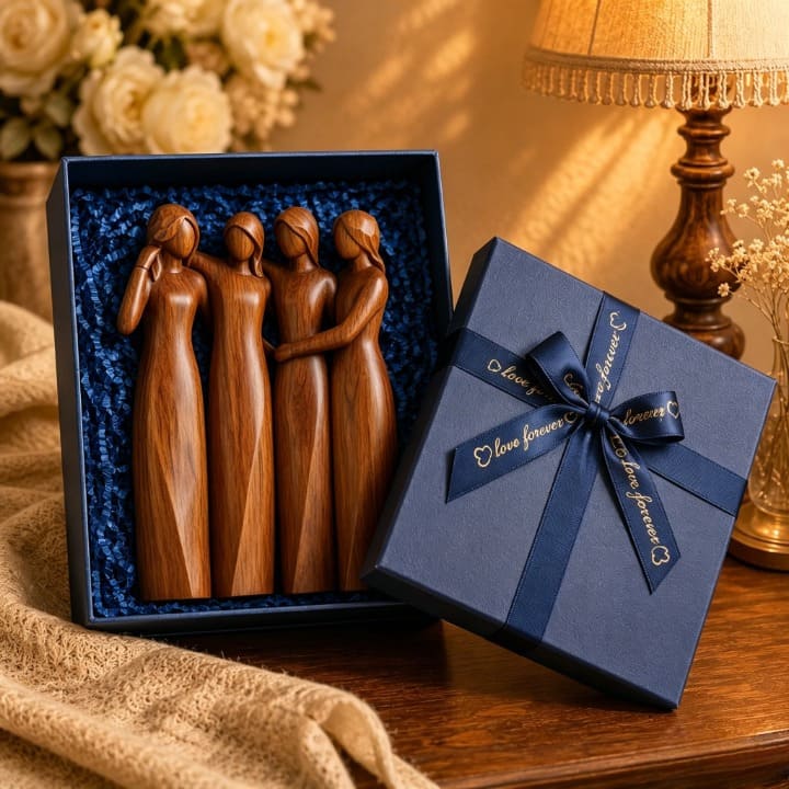 UnityGrace – Handcrafted Sister Bond Sculpture