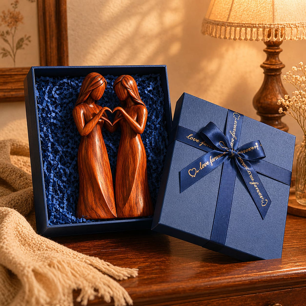 UnityGrace – Handcrafted Sister Bond Sculpture