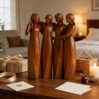 UnityGrace – Handcrafted Sister Bond Sculpture