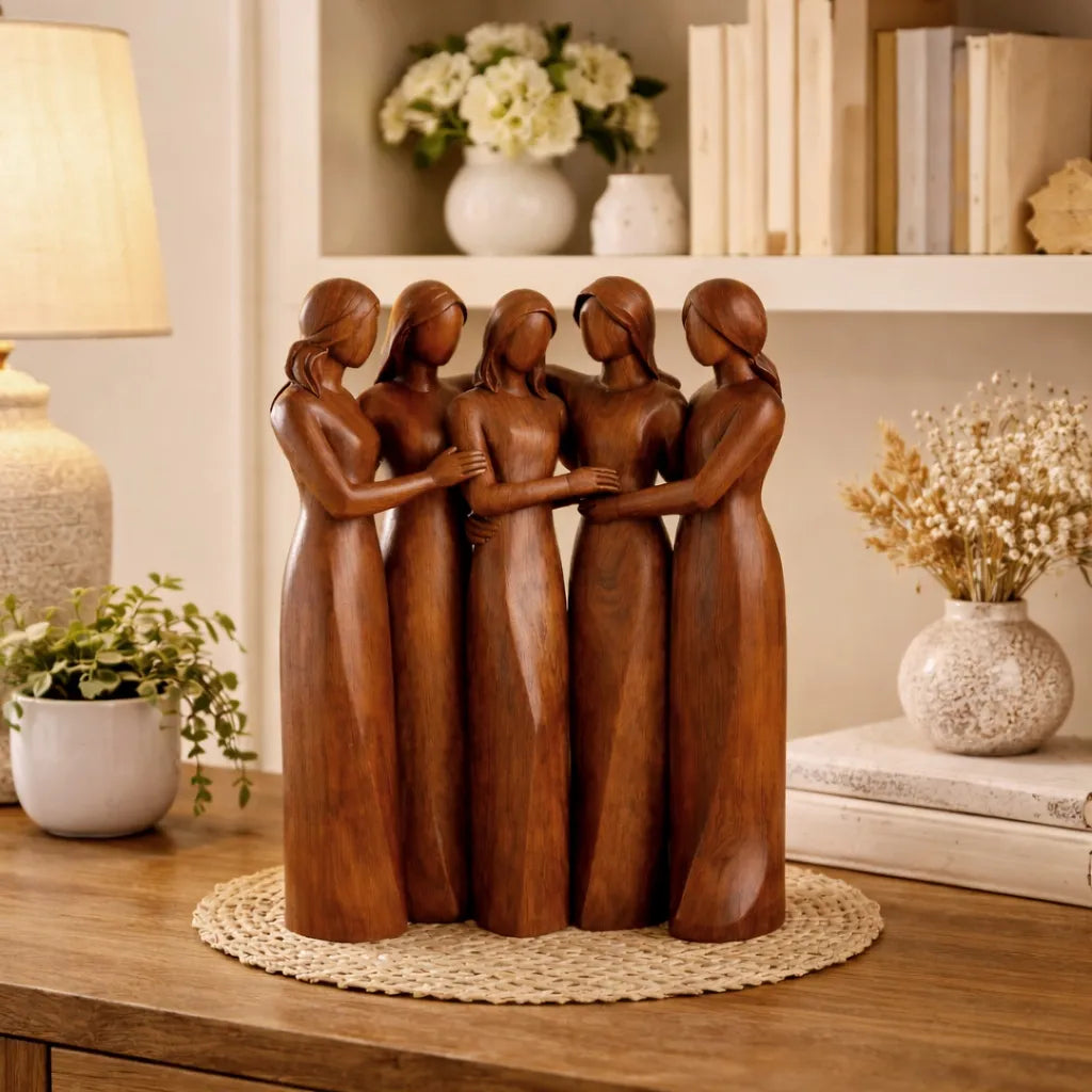 UnityGrace – Handcrafted Sister Bond Sculpture