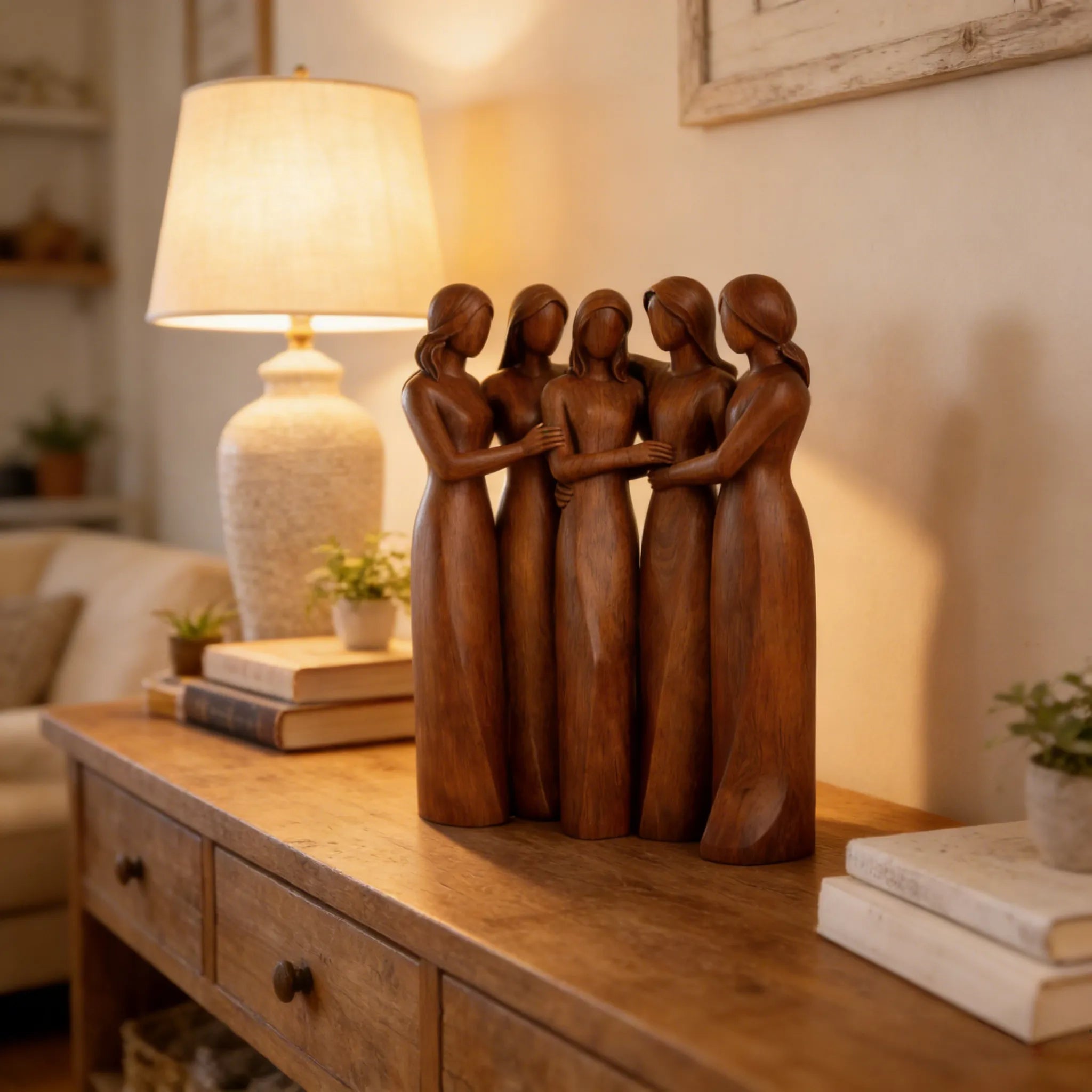 UnityGrace – Handcrafted Sister Bond Sculpture