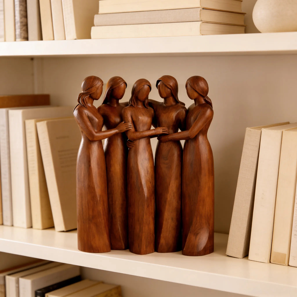 UnityGrace – Handcrafted Sister Bond Sculpture