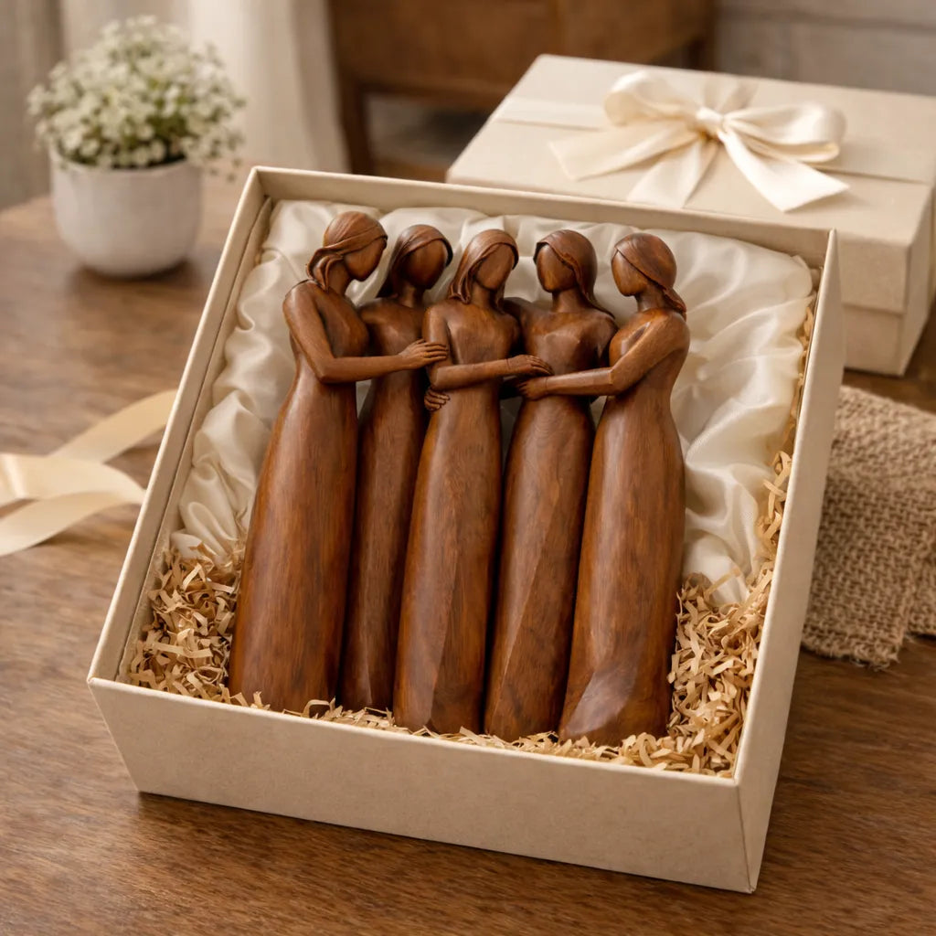 UnityGrace – Handcrafted Sister Bond Sculpture