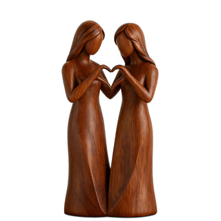 UnityGrace – Handcrafted Sister Bond Sculpture