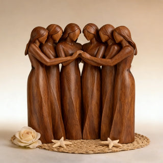 UnityGrace – Handcrafted Sister Bond Sculpture