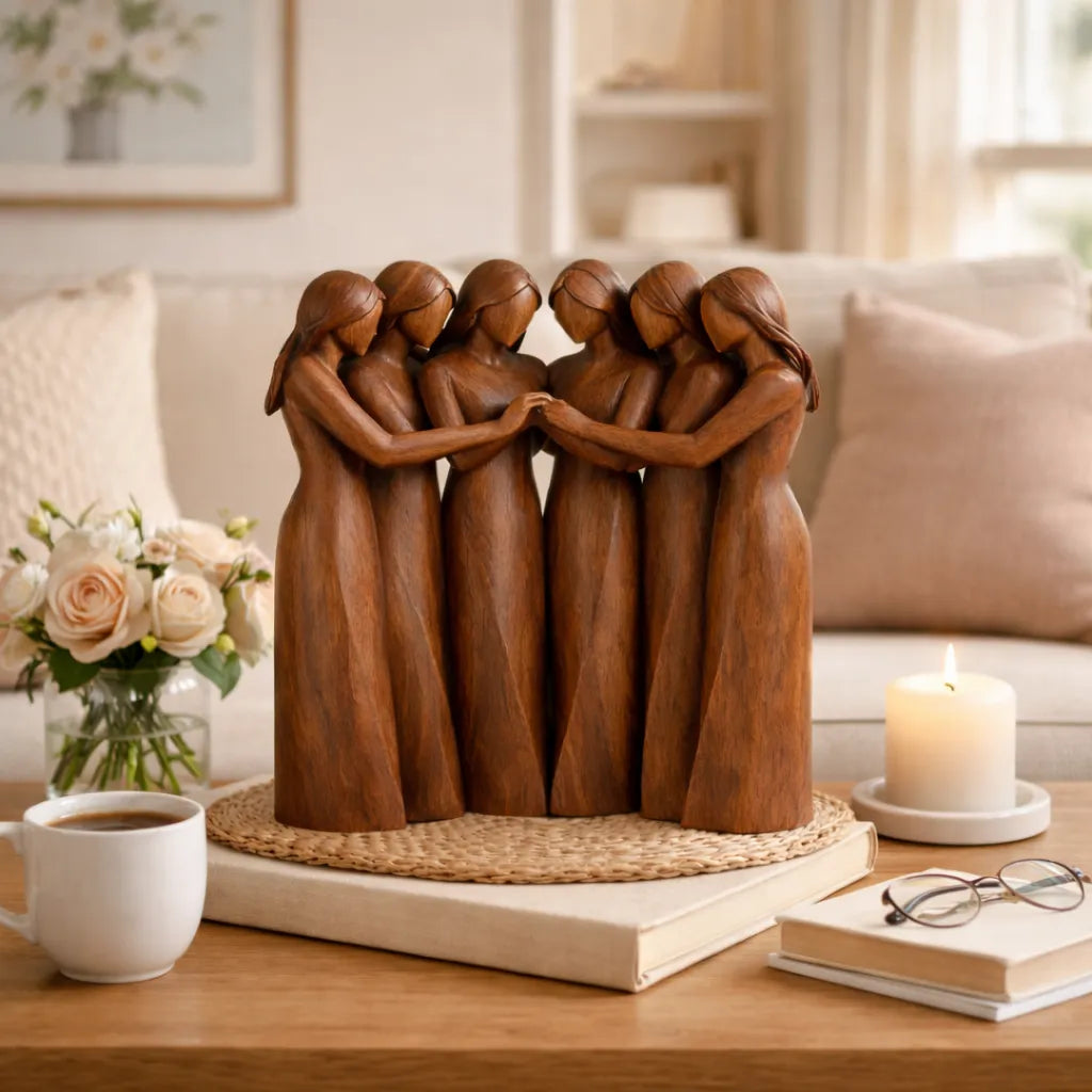 UnityGrace – Handcrafted Sister Bond Sculpture