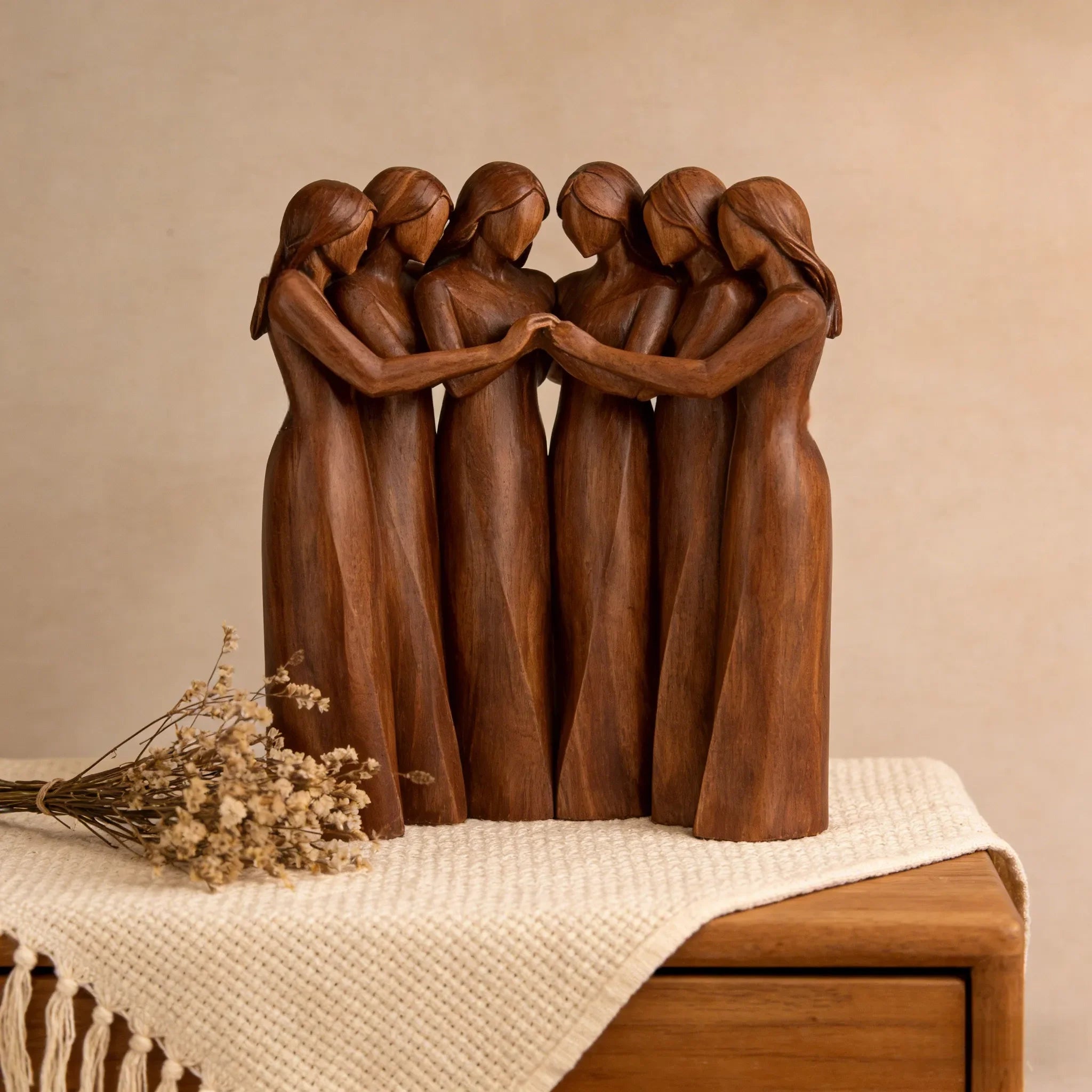 UnityGrace – Handcrafted Sister Bond Sculpture