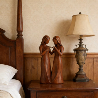 UnityGrace – Handcrafted Sister Bond Sculpture