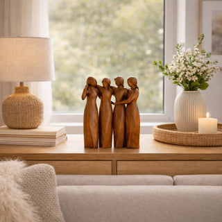 UnityGrace – Handcrafted Sister Bond Sculpture