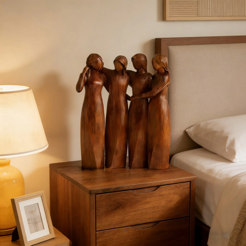 UnityGrace – Handcrafted Sister Bond Sculpture