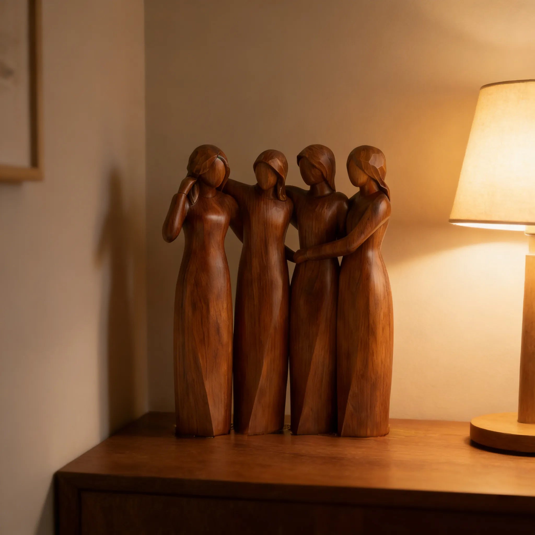 UnityGrace – Handcrafted Sister Bond Sculpture