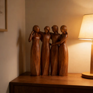 UnityGrace – Handcrafted Sister Bond Sculpture