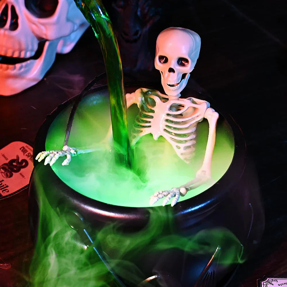 HexBrew – Halloween Witch Cauldron Decoration