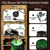 HexBrew – Halloween Witch Cauldron Decoration