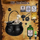 HexBrew – Halloween Witch Cauldron Decoration