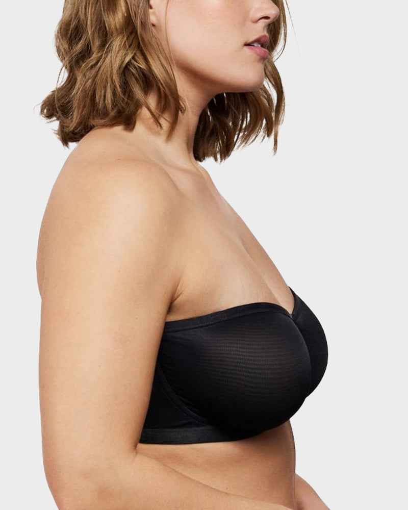 AirLift – Strapless Mesh Balconette Bra