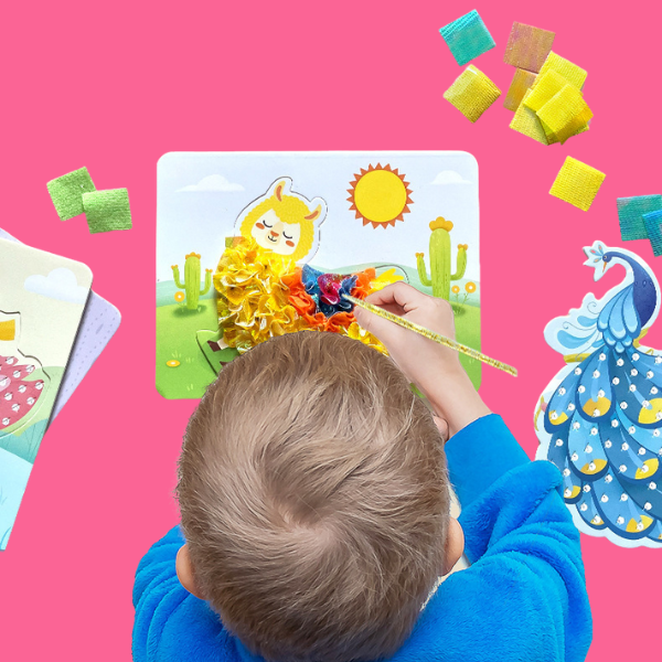 CraftyMinds - Interactive Fabric Puzzle Kit