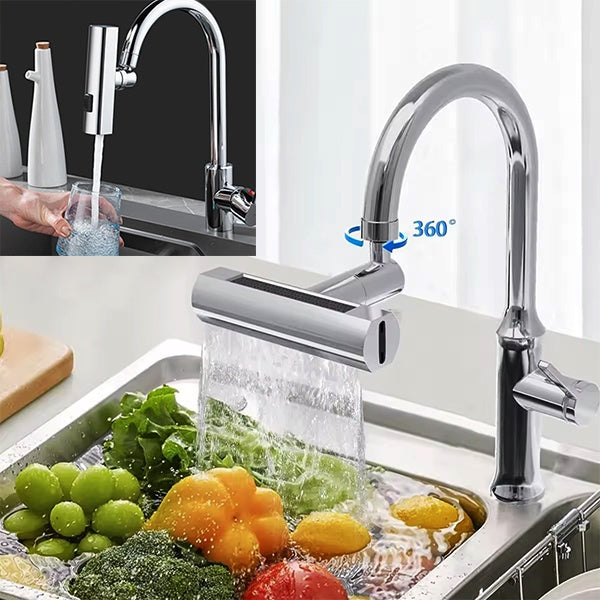 JetMist - Rotating Kitchen Faucet – Power and precision at every angle