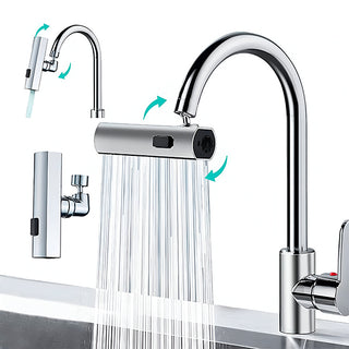 JetMist - Rotating Kitchen Faucet – Power and precision at every angle