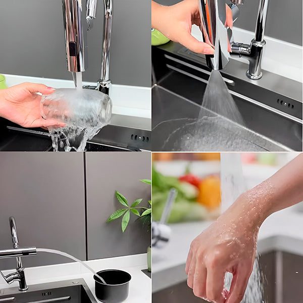 JetMist - Rotating Kitchen Faucet – Power and precision at every angle