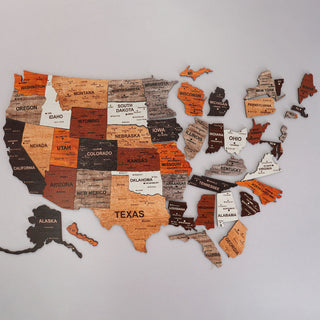MapMakers – Custom United States Wooden Puzzle