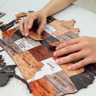 MapMakers – Custom United States Wooden Puzzle