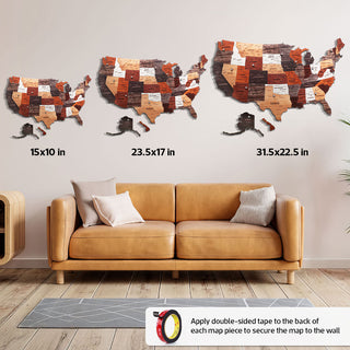 MapMakers – Custom United States Wooden Puzzle