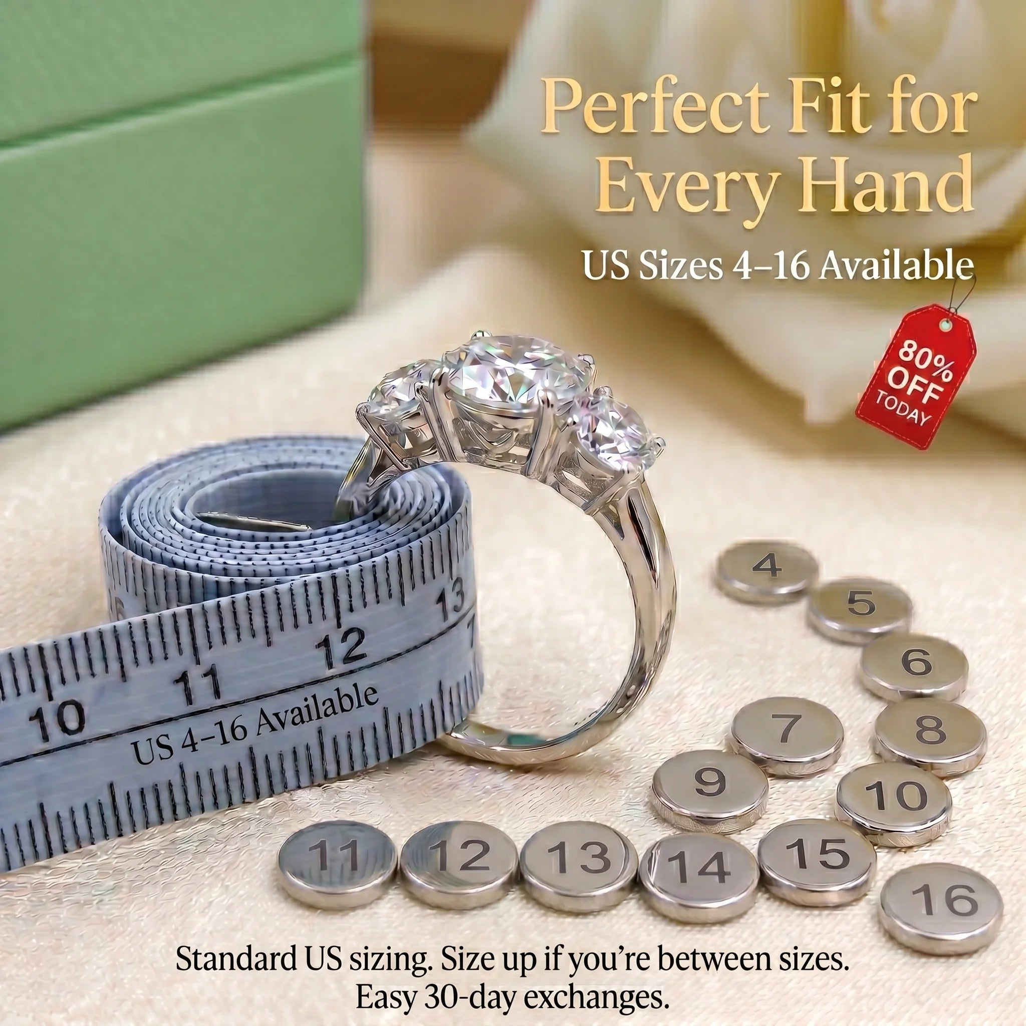 EternaLux – 4CT Trinity Ring