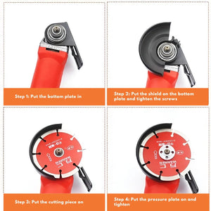 SafeSpin – Precision Grinder Support with Adjustable Angle