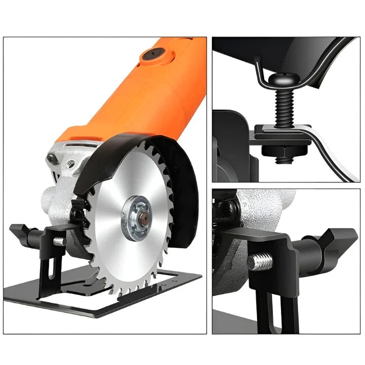 SafeSpin – Precision Grinder Support with Adjustable Angle