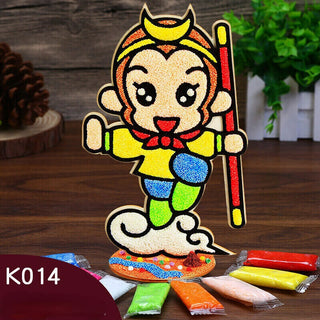 SnowCraft – Creative Snowflake Clay Painting Puzzle Set
