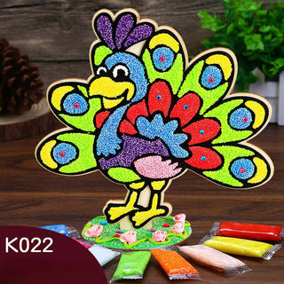 SnowCraft – Creative Snowflake Clay Painting Puzzle Set