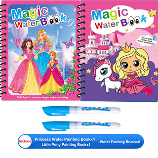 AquaCreate – Reusable Magic Water Painting Book
