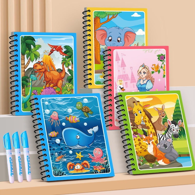 AquaCreate – Reusable Magic Water Painting Book