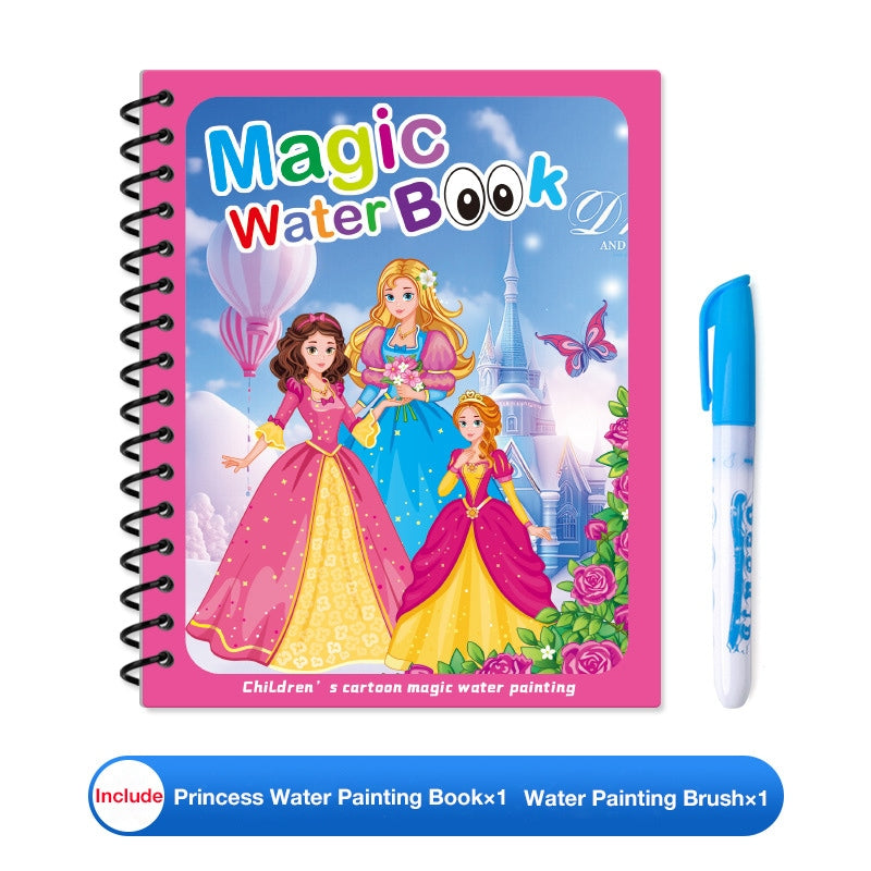 AquaCreate – Reusable Magic Water Painting Book