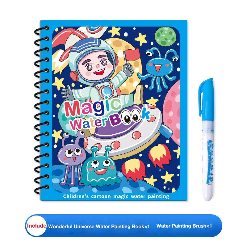 AquaCreate – Reusable Magic Water Painting Book