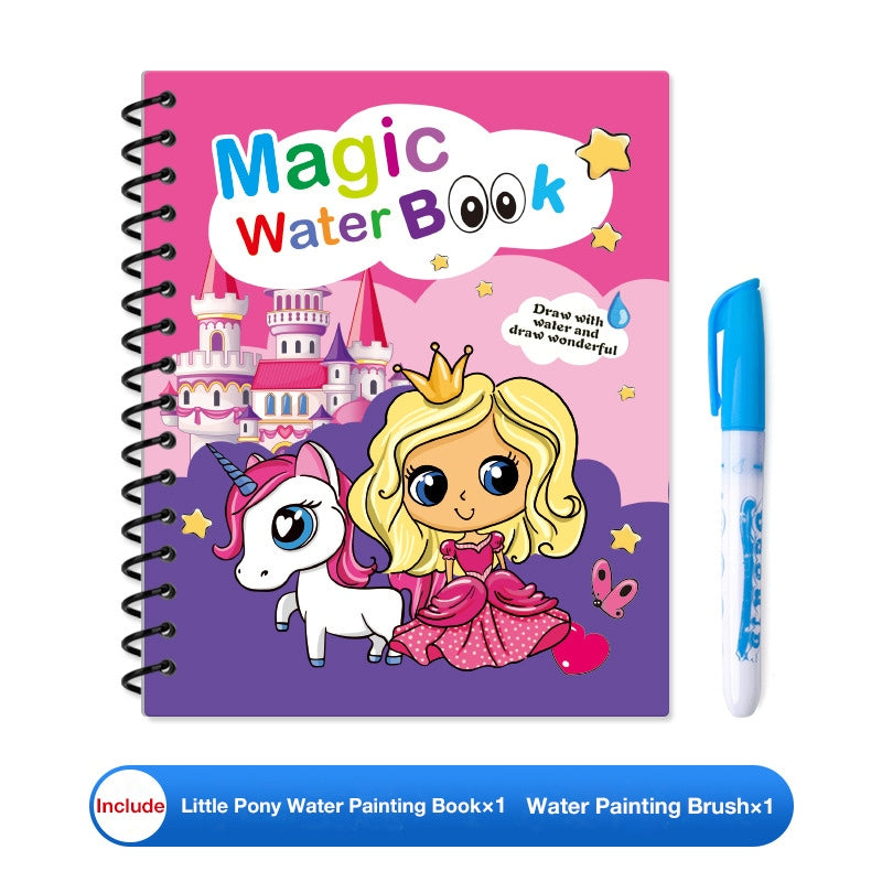 AquaCreate – Reusable Magic Water Painting Book