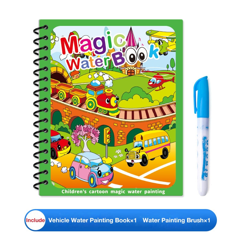 AquaCreate – Reusable Magic Water Painting Book