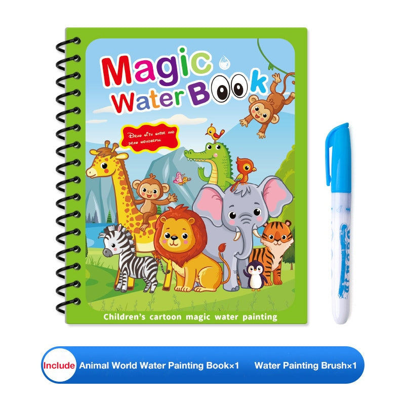 AquaCreate – Reusable Magic Water Painting Book