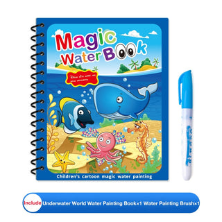 AquaCreate – Reusable Magic Water Painting Book