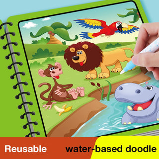 AquaCreate – Reusable Magic Water Painting Book