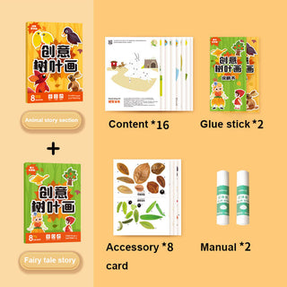 NatureMuse – Creative Leaf Painting Activity Album