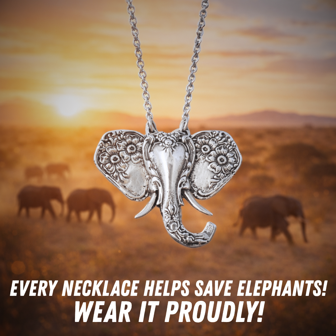 PureLegacy – Premium Elephant Conservation Pendant Necklace