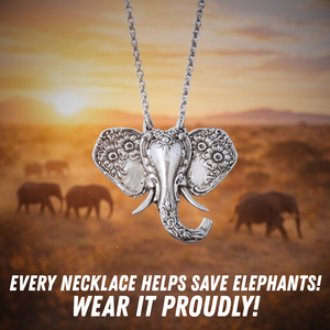PureLegacy – Premium Elephant Conservation Pendant Necklace